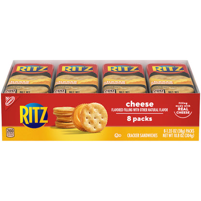 Ritz Cheese Cracker Sandwich, 14 x 8 x 1.35 oz Case - DOT product image 5