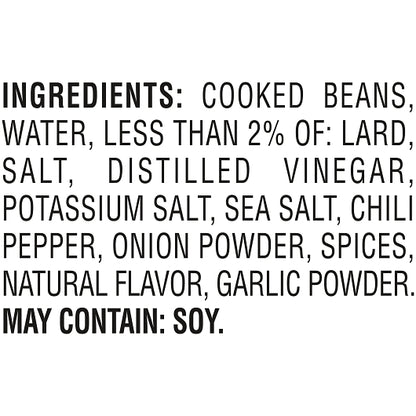 Rosarita Refried Traditional Beans, 12 x 30 oz Case - Alternate product angle or state