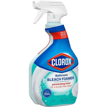 Clorox BLEACH FOAMER BATHROOM, 9 x 30 fl oz Case - Alternate product angle or state