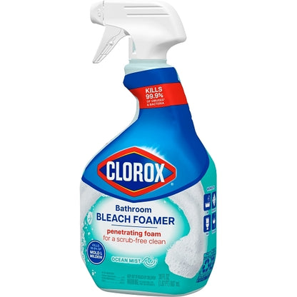 Clorox BLEACH FOAMER BATHROOM, 9 x 30 fl oz Case - Alternate product angle or state