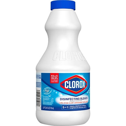 Clorox DISINFECTING BLEACH, 12 x 24 fl oz Case - DOT product image 3