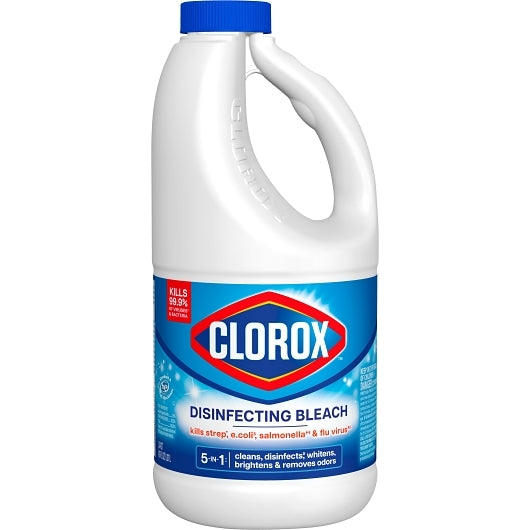 Clorox DISINFECTING BLEACH, 6 x 43 fl oz Case - DOT product image 2