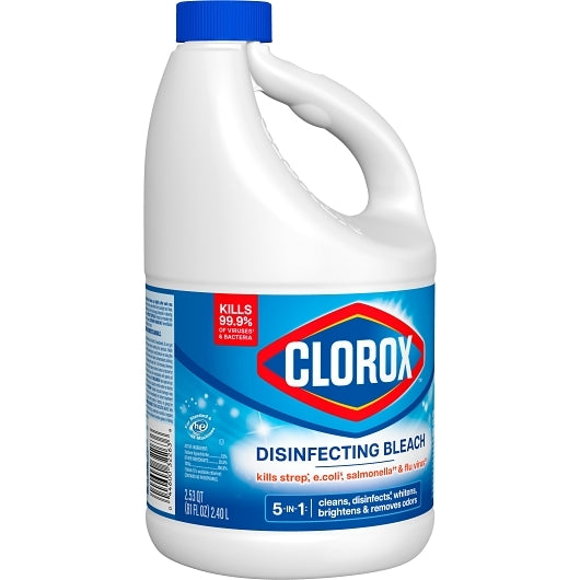 Clorox DISINFECTING BLEACH REGULAR, 6 x 81 fl oz Case - DOT product image 3