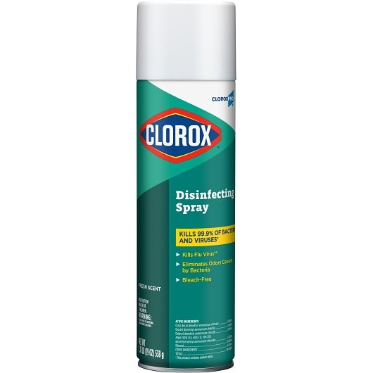 Clorox Fresh Scent Disinfectant Commercial Spray, 12 x 19 oz Case - Cleaners & Sanitizers