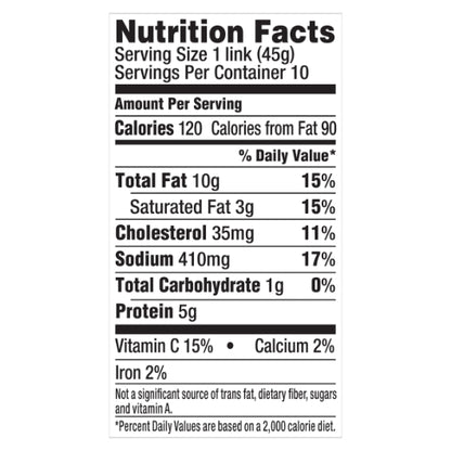 Oscar Mayer Classic Wieners, 12 x 1 lb Case - DOT product image 7
