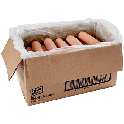 Oscar Mayer 6.5" Beef Franks, 1 x 10 lb Case - DOT product image 4