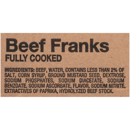 Oscar Mayer 6.5" Beef Franks, 1 x 10 lb Case - DOT product image 7