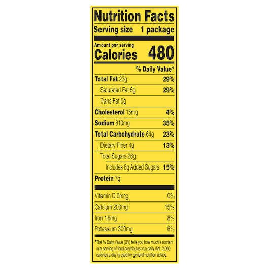 Nacho With Capri Nacho & Capri Sun Lunch Combination, 8 x 10.7 oz Case - DOT product image 6