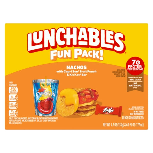 Nacho With Capri Nacho & Capri Sun Lunch Combination, 8 x 10.7 oz Case - DOT product image 2