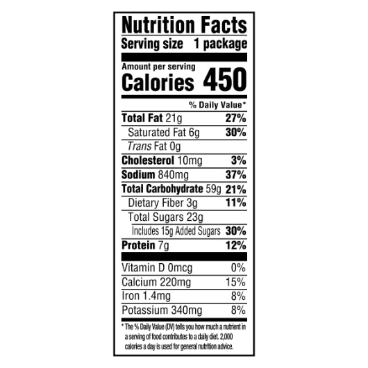Nacho With Capri Nacho & Capri Sun Lunch Combination, 8 x 10.7 oz Case - DOT product image 7