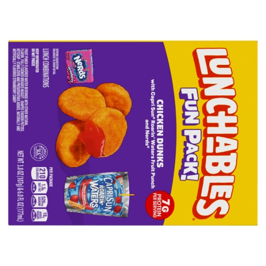 Kraft Lunchable Chicken Nuggets With Capri Sun Convenience Meal, 8 x 284 GR Case - DOT product image 5