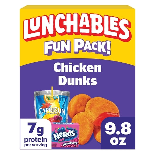 Kraft Lunchable Chicken Nuggets With Capri Sun Convenience Meal, 8 x 284 GR Case - DOT product image 3