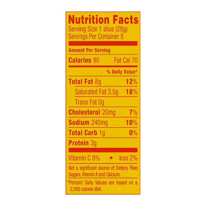 Oscar Mayer Beef Bologna, 12 x 8 oz Case - DOT product image 7