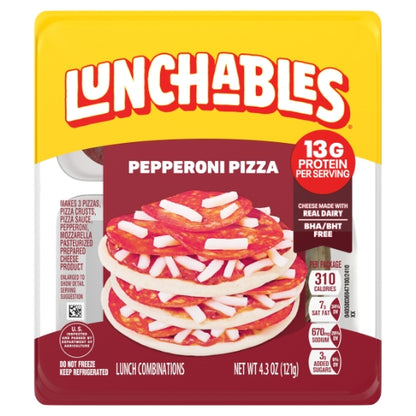 Oscar Mayer Lunchables Pizza with Pepperoni, 16 x 4.3 oz Case - DOT product image 2