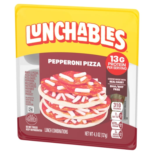 Oscar Mayer Lunchables Pizza with Pepperoni, 16 x 4.3 oz Case - DOT product image 4