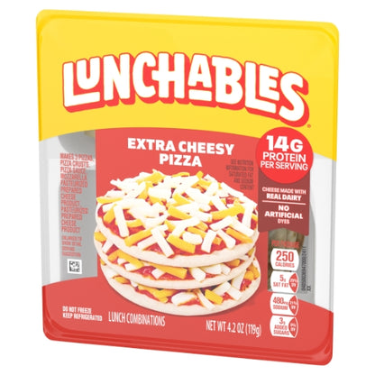 Lunchables Extra Cheese Pizza, 16 x 4.2 oz Case - DOT product image 4