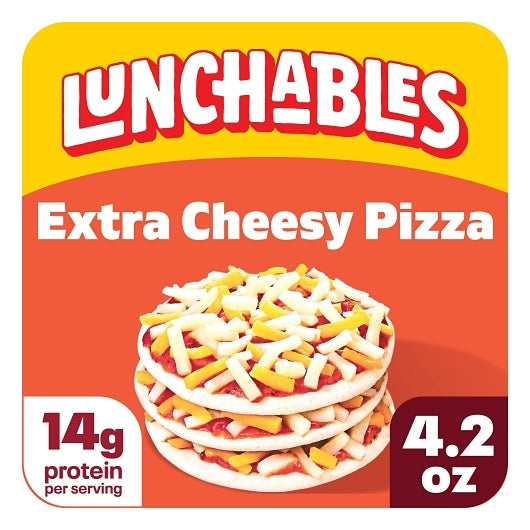 Lunchables Extra Cheese Pizza, 16 x 4.2 oz Case - DOT product image 3