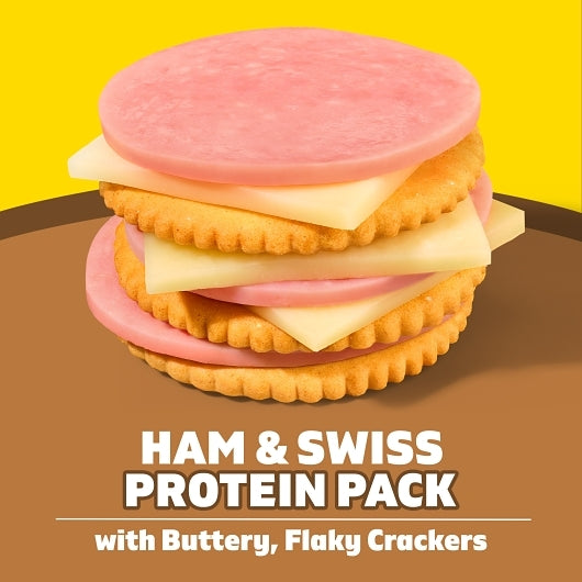 Kraft Oscar Mayer Ham & Swiss Cracker Stackers, 16 x 90 GR Case - DOT product image 3
