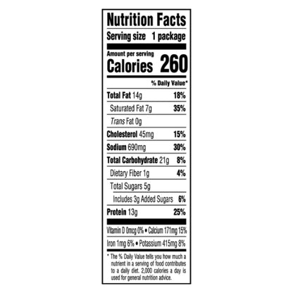El Monterey Supreme Turkey & Cheddar Cracker Stackers, 16 x 90 GR Case - DOT product image 6