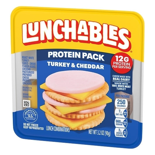 El Monterey Supreme Turkey & Cheddar Cracker Stackers, 16 x 90 GR Case - DOT product image 4