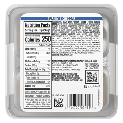 El Monterey Supreme Turkey & Cheddar Cracker Stackers, 16 x 90 GR Case - DOT product image 5