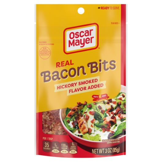 Oscar Mayer Bacon Bits Salad Topping Bag, 6 x 3 oz Case - Meat, Poultry & Seafood - image 2