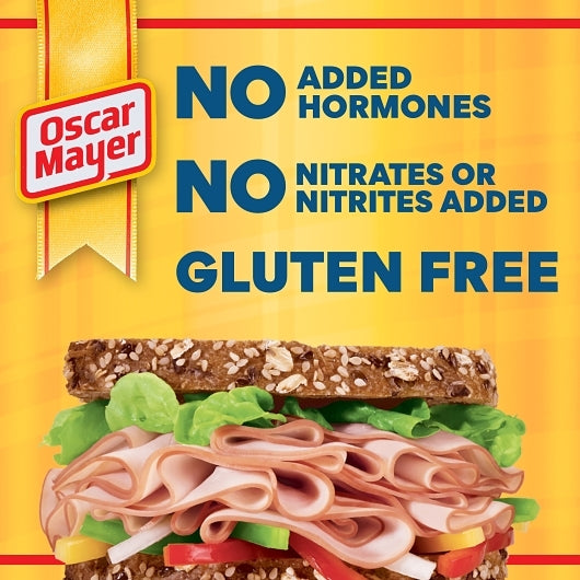 Oscar Mayer Deli Shaved Smoked Turkey Breast, 8 x 9 oz Case - DOT product image 8