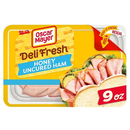 Oscar Mayer Deli Meat Shaved Honey Ham, 8 x 9 oz Case - DOT product image 3