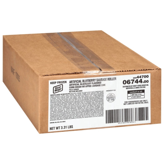 Oskar Mayer Blueberry Sausage Link Blueberry Corndog, 1 x 3.31 lb Case - DOT product image 5