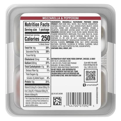 Kraft Heinz Lunchable Pepperoni & Mozzarella, 16 x 63 GR Case - DOT product image 5