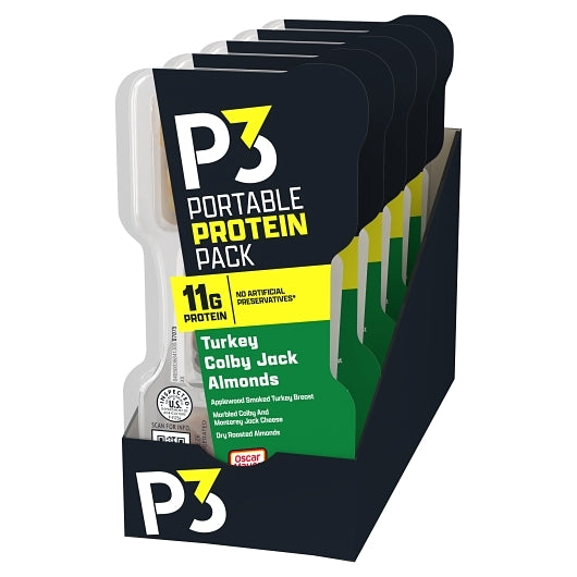 Oscar Mayer Turkey, Almonds & Colby Jack Portable Protein Pack, 2 x 5 x 2 oz Case - DOT product image 8