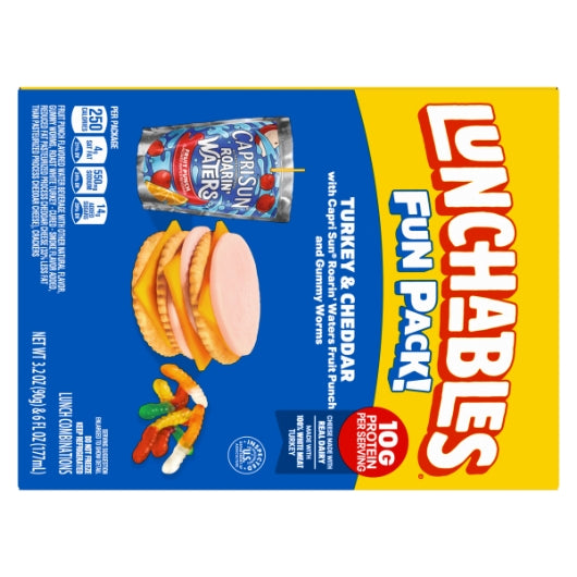 Kraft Heinz Lunchable SINGLE SERVE TURKEY & CHEDDAR, 8 x 9.2 oz Case - DOT product image 7