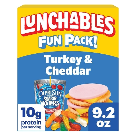 Kraft Heinz Lunchable SINGLE SERVE TURKEY & CHEDDAR, 8 x 9.2 oz Case - DOT product image 5
