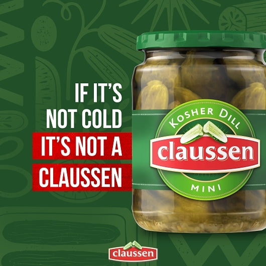Claussen Kosher Dill Mini Pickle Mini Jar, 12 x 591 ML Case - DOT product image 6