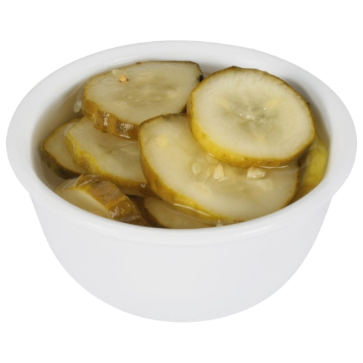Claussen Kosher 1/4 Smooth Pickle Chip Bulk, 1 x 5 GA Case - DOT product image 2