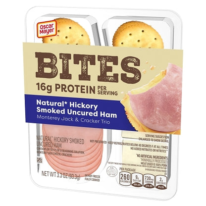 Oscar Mayer Ham, Monterey Jack & Cracker Trio, 7 x 3.3 oz Case - DOT product image 5
