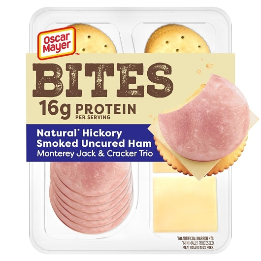 Oscar Mayer Ham, Monterey Jack & Cracker Trio, 7 x 3.3 oz Case - DOT product image 4