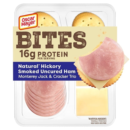 Oscar Mayer Ham, Monterey Jack & Cracker Trio, 7 x 3.3 oz Case - DOT product image 4