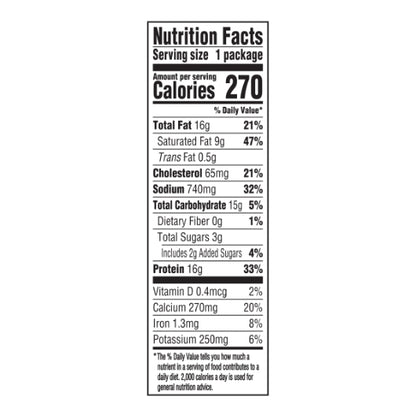 Oscar Mayer Turkey, White Cheddar & Cracker Trio, 7 x 93.3 GR Case - DOT product image 7