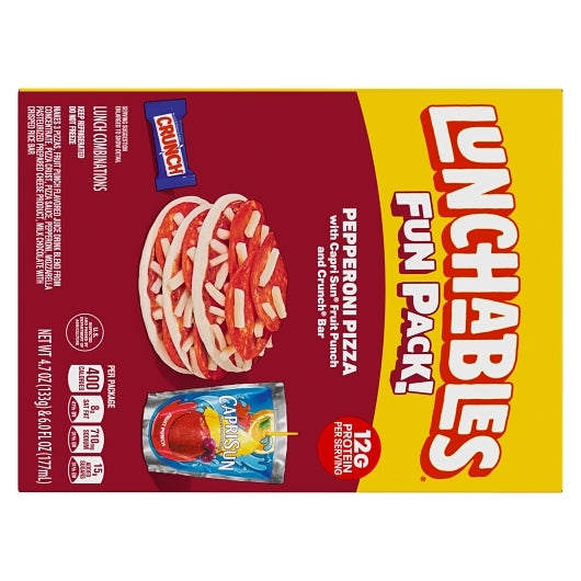 Lunchable Single Serve Pepperoni Pizza Convenience Meal, 8 x 310 GR Case - DOT product image 5