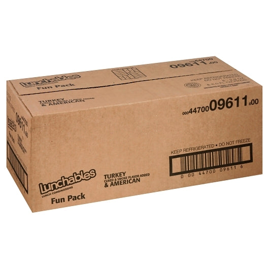 Lunchable Turkey and Cheese With Capri Sun Convenience Meal, 8 x 259 GR Case - DOT product image 7
