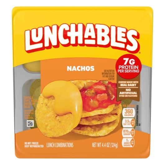 Kraft Oscar Mayer Nachos Cheese Dip and Salsa, 16 x 124 GR Case - Prepared Foods