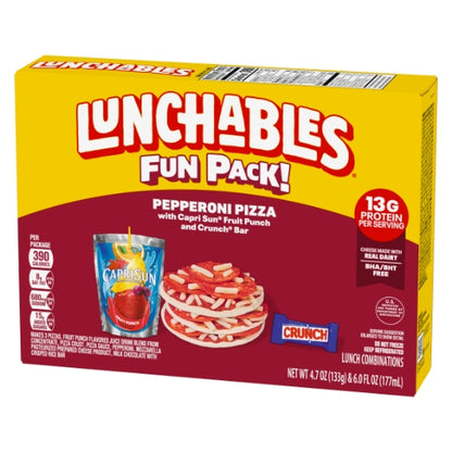 Lunchable Single Serve Pepperoni Pizza Convenience Meal, 8 x 310 GR Case - DOT product image 4