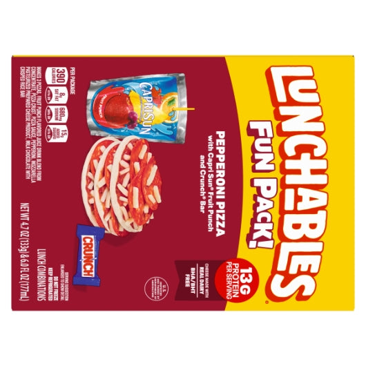 Lunchable Single Serve Pepperoni Pizza Convenience Meal, 8 x 310 GR Case - DOT product image 6