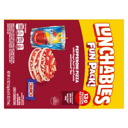 Lunchable Single Serve Pepperoni Pizza Convenience Meal, 8 x 310 GR Case - DOT product image 6