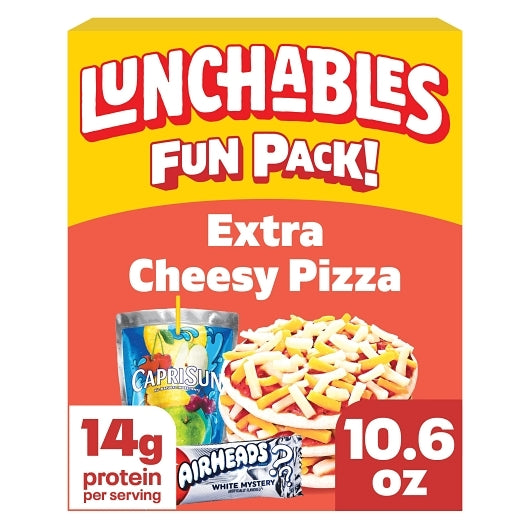 Kraft Lunchable Cheese Single Serve Cheese Pizza with Capri Sun Lunch Combination, 8 x 307 GR Case - DOT product image 3