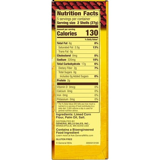 Old El Paso Stand 'N Stuff Taco Shells, 12 x 4.7 oz Case - DOT product image 7