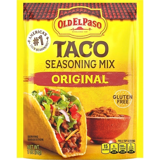 Old El Paso Original Taco Seasoning, 32 x 1 oz Case - DOT product image 5