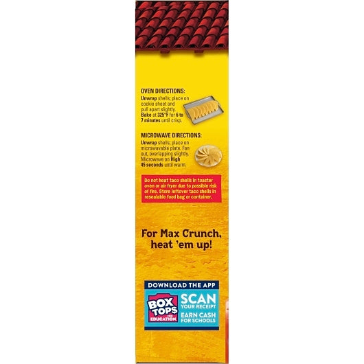 Old El Paso 5 Inch Gluten Free Crunchy Taco Shells, 12 x 4.6 oz Case - DOT product image 5