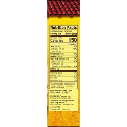 Old El Paso 5 Inch Gluten Free Crunchy Taco Shells, 12 x 4.6 oz Case - DOT product image 7